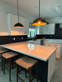 Custom interior detail in the Warm Contrast residence