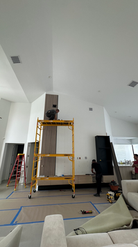 Residential renovation work in progress